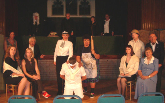 The Cast at Brookside Methodist Church Hall