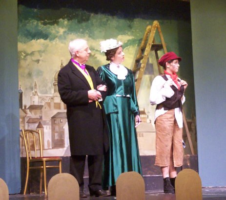 Dr Watson, Violet de Merville and Smuggins