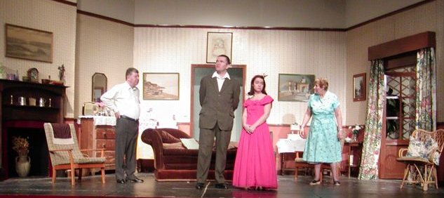 Herbert Farson, Johnny Spinet, Jenny Farson and Pauline Farson