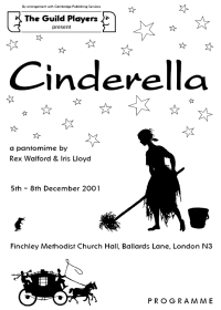 Cinderella Programme Cover