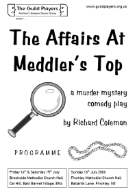 The Affairs At Meddler's Top Programme Cover