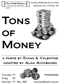 Tons Of Money Programme Cover